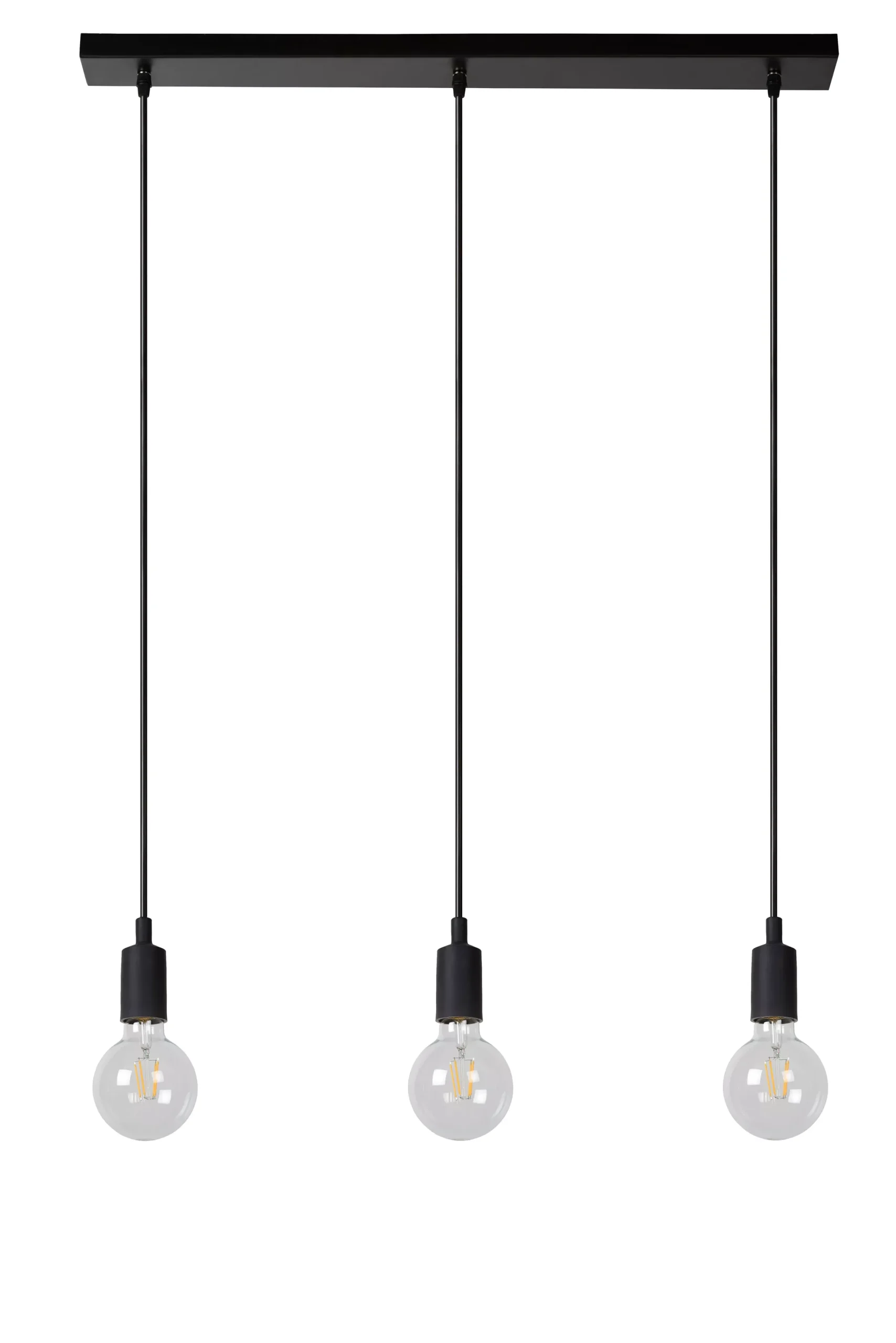 FIX - Hanglamp - 3xE27 - Zwart*Lucide Store