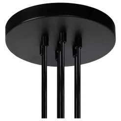 FIX - Hanglamp - 7xE27 - Zwart*Lucide Cheap