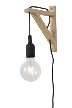 FIX - Wandlamp - 1xE27 - Zwart*Lucide Flash Sale