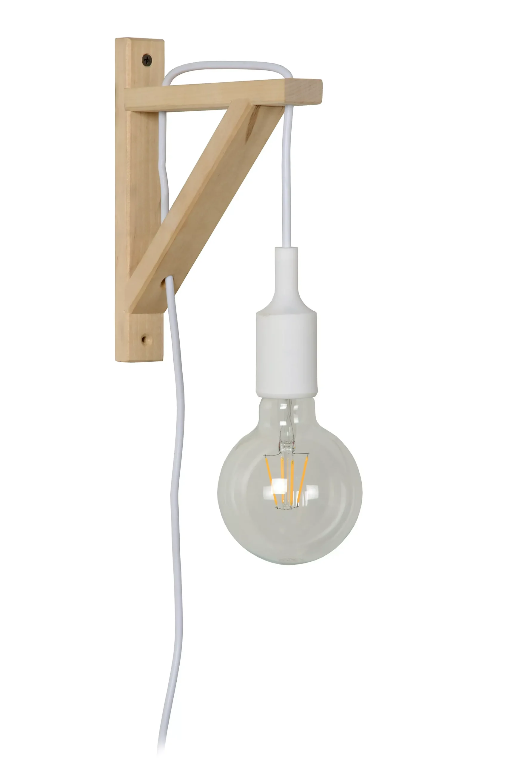 FIX - Wandlamp - 1xE27 - Wit*Lucide Fashion