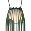 FJARA - Oplaadbare Tafellamp Binnen/Buiten - Accu/Batterij - Ø 17,5 cm - LED Dim to warm - 1x0,3W 2800K/3200K - IP44 - Groen*Lucide Best
