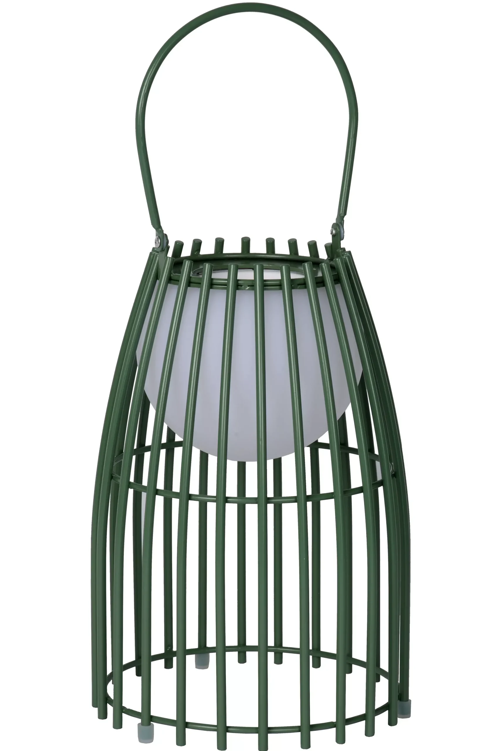 FJARA - Oplaadbare Tafellamp Binnen/Buiten - Accu/Batterij - Ø 17,5 cm - LED Dim to warm - 1x0,3W 2800K/3200K - IP44 - Groen*Lucide Best