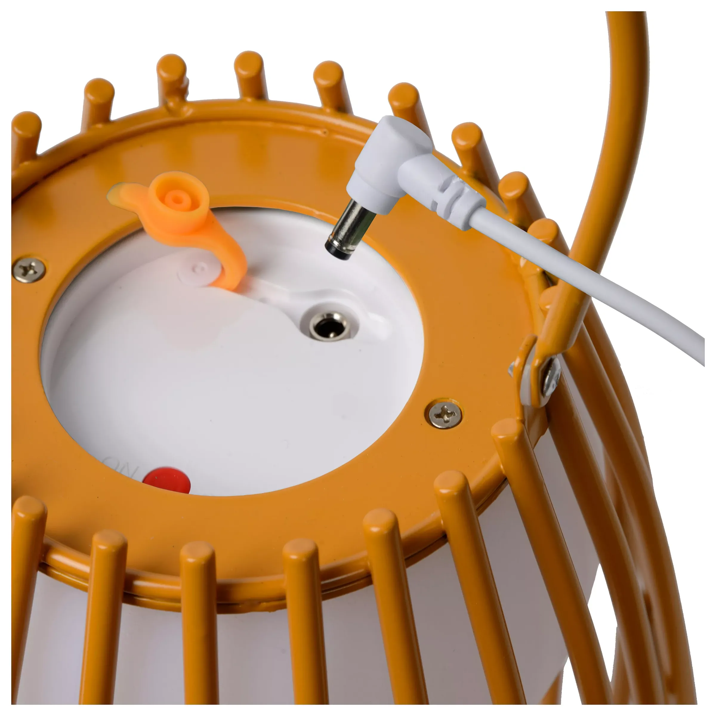 FJARA - Oplaadbare Tafellamp Binnen/Buiten - Accu/Batterij - Ø 17,5 cm - LED Dim to warm - 1x0,3W 2800K/3200K - IP44 - Bruin*Lucide Cheap