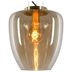 FLORIEN - Hanglamp - Ø 28 cm - 1xE27 - Amber*Lucide Best Sale
