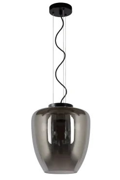 FLORIEN - Hanglamp - Ø 28 cm - 1xE27 - Fumé*Lucide Clearance