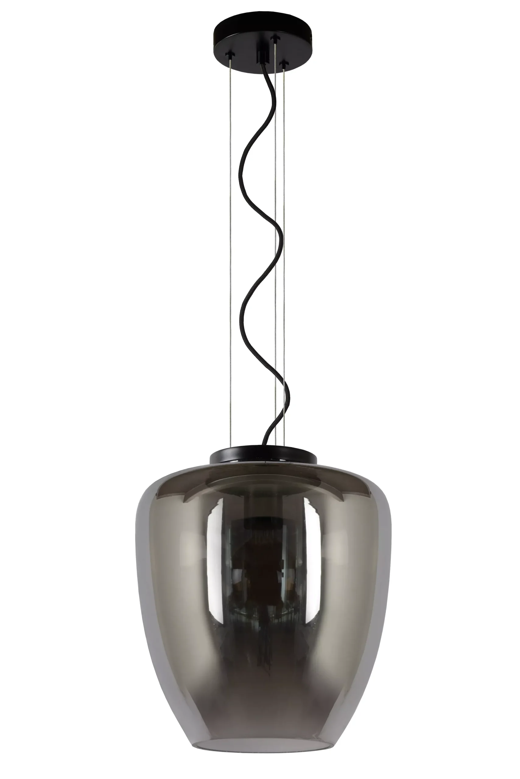 FLORIEN - Hanglamp - Ø 28 cm - 1xE27 - Fumé*Lucide Clearance