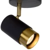 FLORIS - Plafondspot - Ø 10 cm - 1xGU10 - Zwart*Lucide Online
