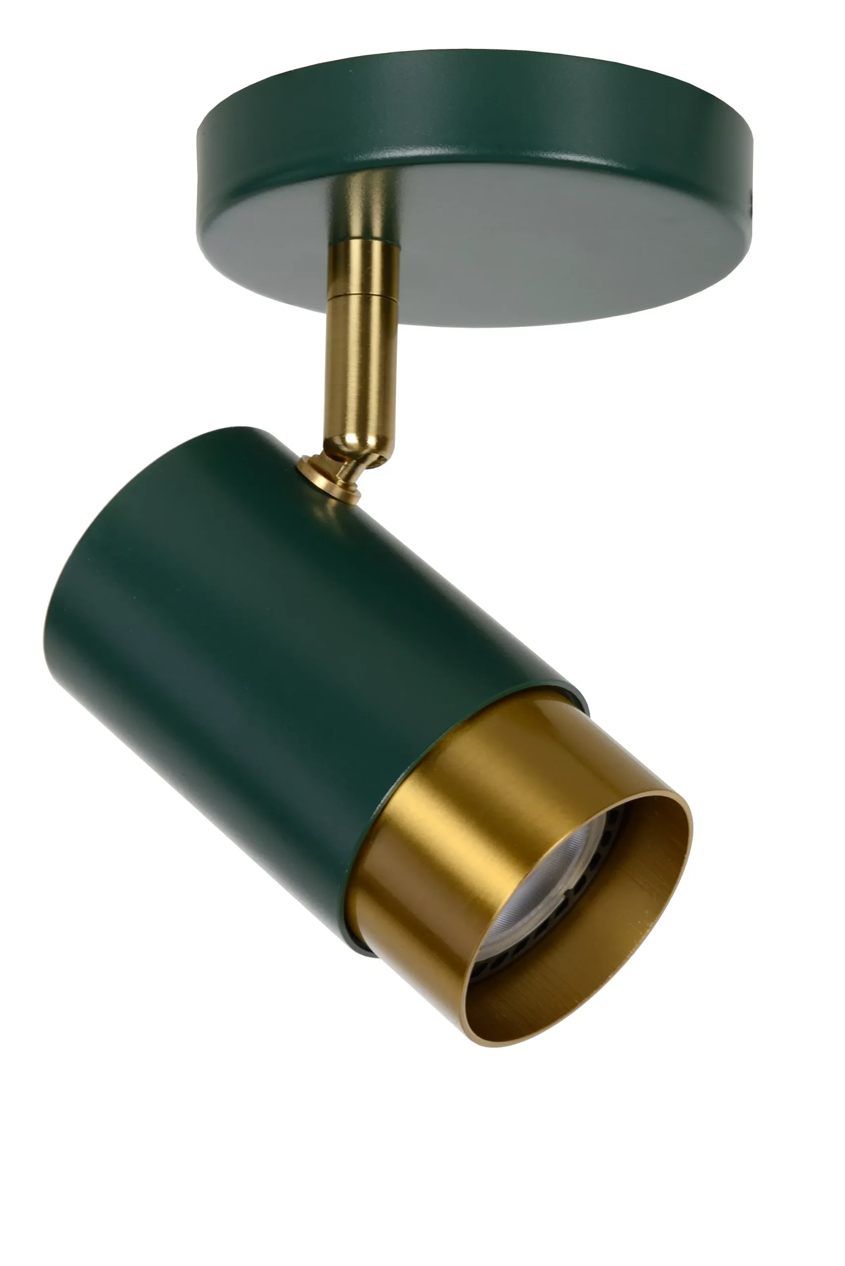 FLORIS - Plafondspot - Ø 10 cm - 1xGU10 - Groen*Lucide Fashion