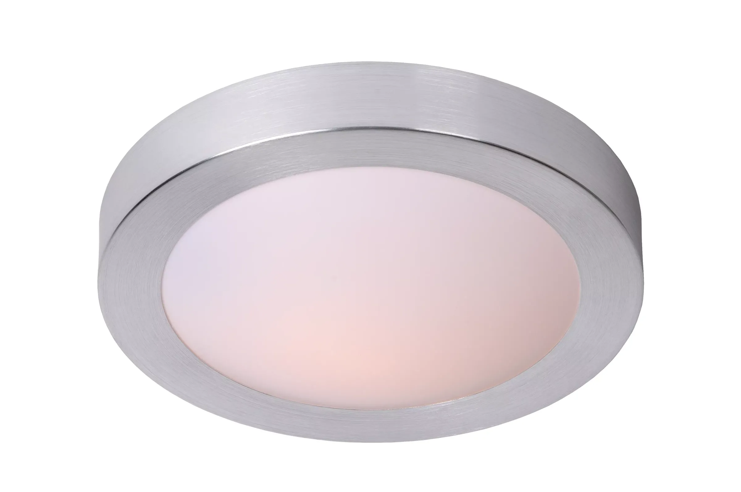 FRESH - Plafonnière Badkamer - Ø 27 cm - 1xE27 - IP44 - Mat chroom*Lucide Outlet