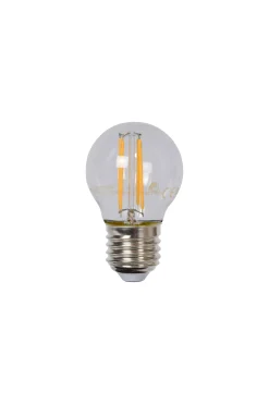 G45 - Filament lamp - Ø 4,5 cm - LED Dimb. - E27 - 1x4W 2700K - Transparant*Lucide Best Sale