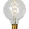 G95 - Filament lamp - Ø 9,5 cm - LED Dimb. - E27 - 1x4,9W 2700K - Transparant*Lucide Flash Sale