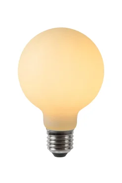 G80 - Filament lamp - Ø 8 cm - LED Dimb. - E27 - 1x4,9W 2700K - Opaal*Lucide Flash Sale