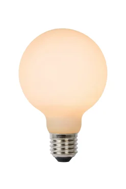 G80 - Filament lamp - Ø 8 cm - LED 3 StepDim - E27 - 1x8W 2700K - Opaal*Lucide Flash Sale