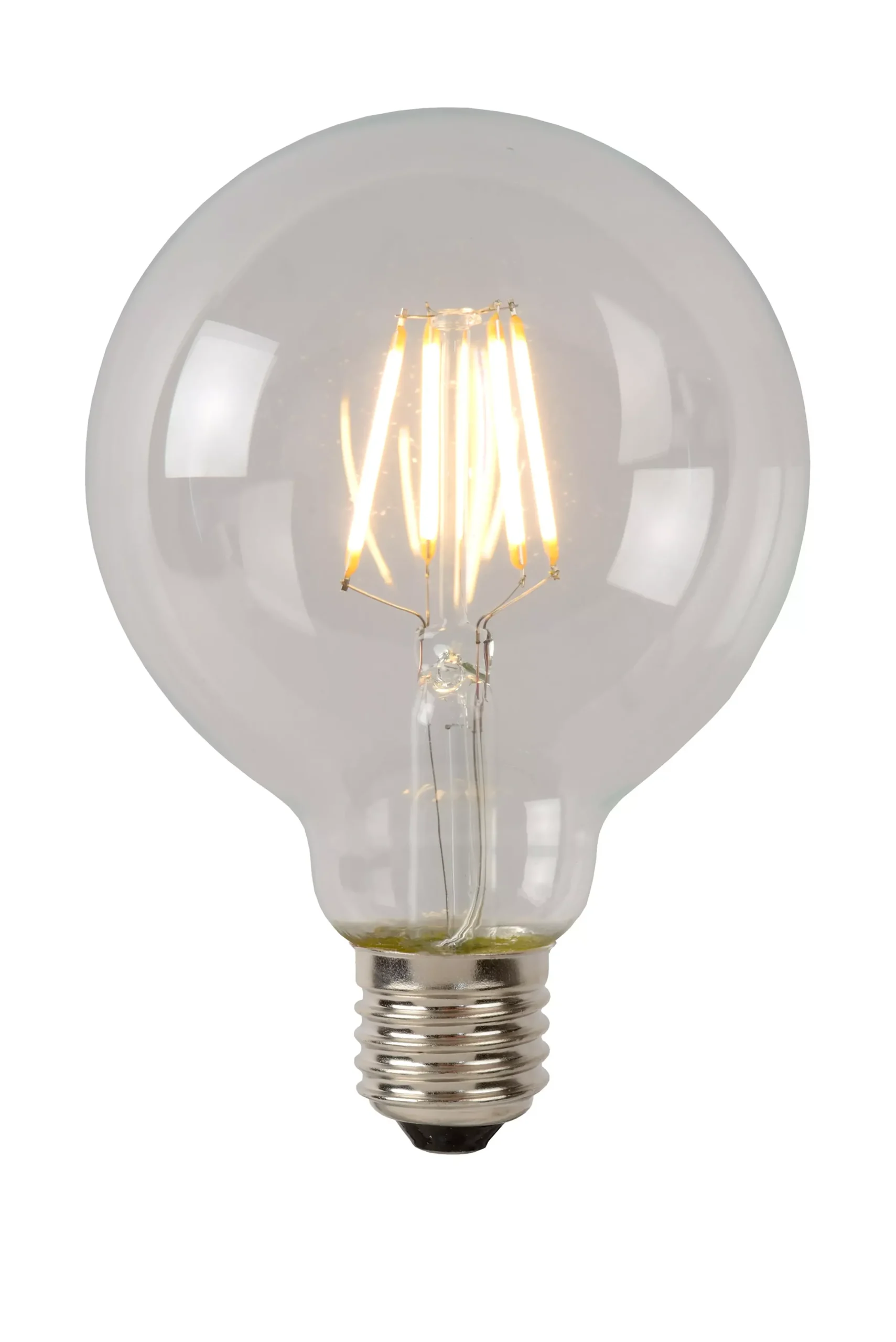 G80 Class A - Filament lamp - Ø 8 cm - LED - E27 - 1x7W 2700K - Transparant*Lucide Outlet