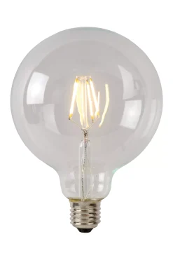 G95 Class A - Filament lamp - Ø 9,5 cm - LED - E27 - 1x7W 2700K - Transparant*Lucide Best Sale