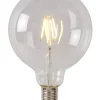 G125 Class A - Filament lamp - Ø 12,5 cm - LED - E27 - 1x7W 2700K - Transparant*Lucide Best
