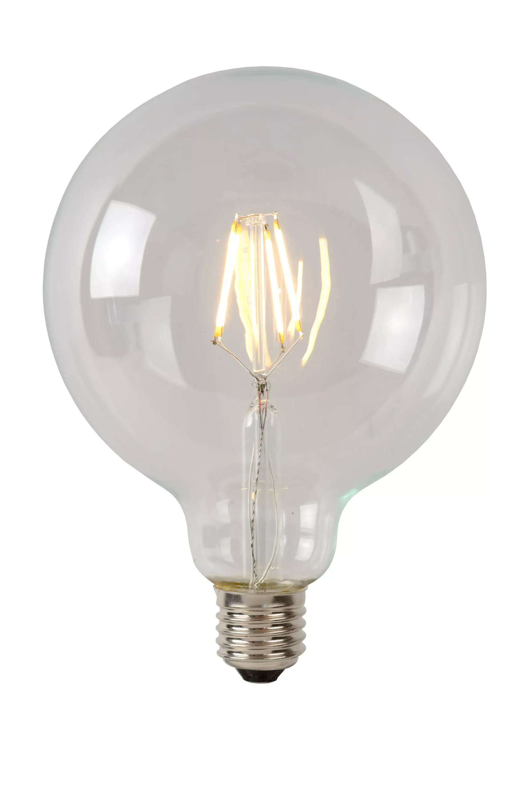 G125 Class A - Filament lamp - Ø 12,5 cm - LED - E27 - 1x7W 2700K - Transparant*Lucide Best