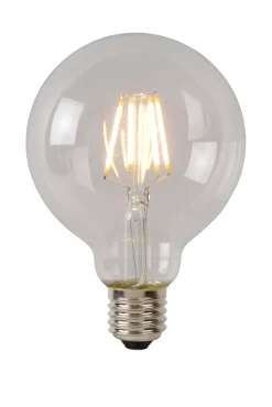 G80 Class B - Filament lamp - Ø 8 cm - LED Dimb. - E27 - 1x7W 2700K - Transparant*Lucide Flash Sale