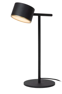 GIAN - Tafellamp - LED Dimb. - 1x9W 2700K - Zwart*Lucide Store