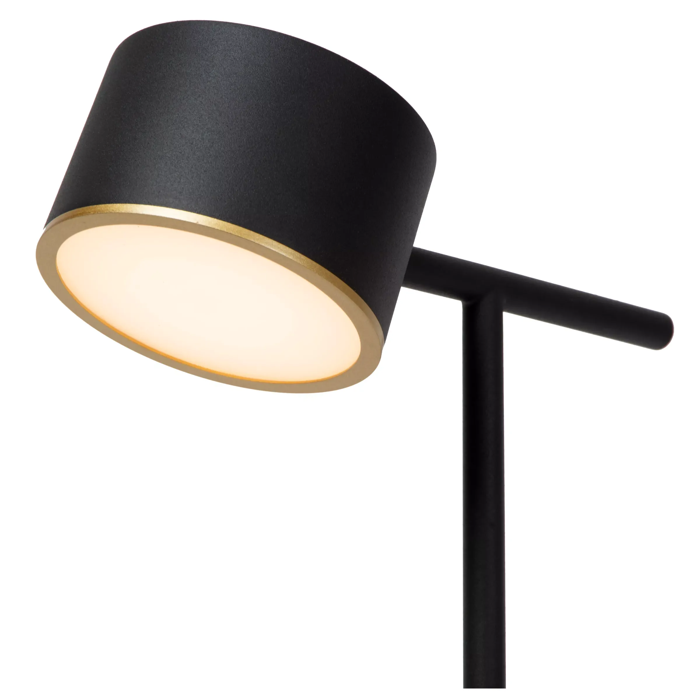 GIAN - Tafellamp - LED Dimb. - 1x9W 2700K - Zwart*Lucide Store