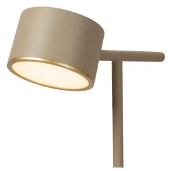 GIAN - Tafellamp - LED Dimb. - 1x9W 2700K - Taupe*Lucide Best