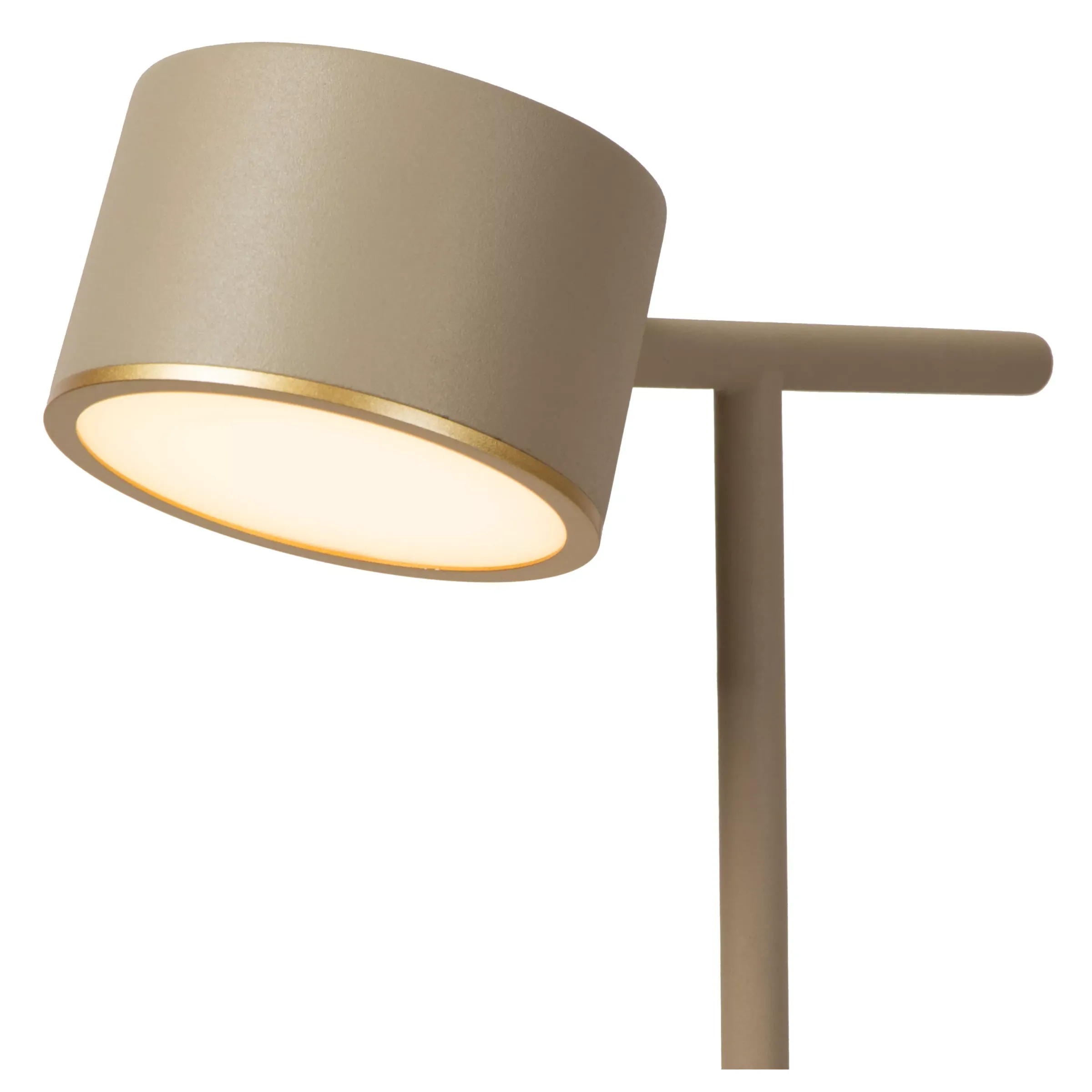 GIAN - Tafellamp - LED Dimb. - 1x9W 2700K - Taupe*Lucide Best