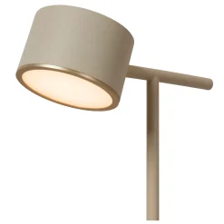 GIAN - Vloerlamp - LED Dimb. - 1x9W 2700K - Taupe*Lucide Online