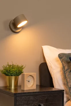 GIAN - Wandlamp - LED Dimb. - Taupe*Lucide Fashion