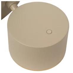 GIAN - Wandlamp - LED Dimb. - Taupe*Lucide Fashion