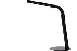 GILLY - Bureaulamp - LED - 1x5W 2700K - Zwart*Lucide Cheap