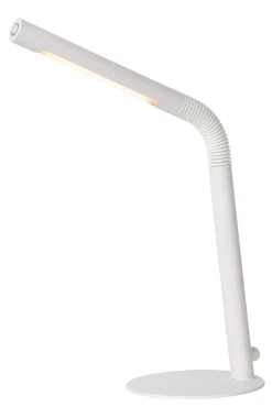 GILLY - Oplaadbare Bureaulamp - Accu/Batterij - LED Dimb. - 1x3W 2700K - Wit*Lucide Cheap