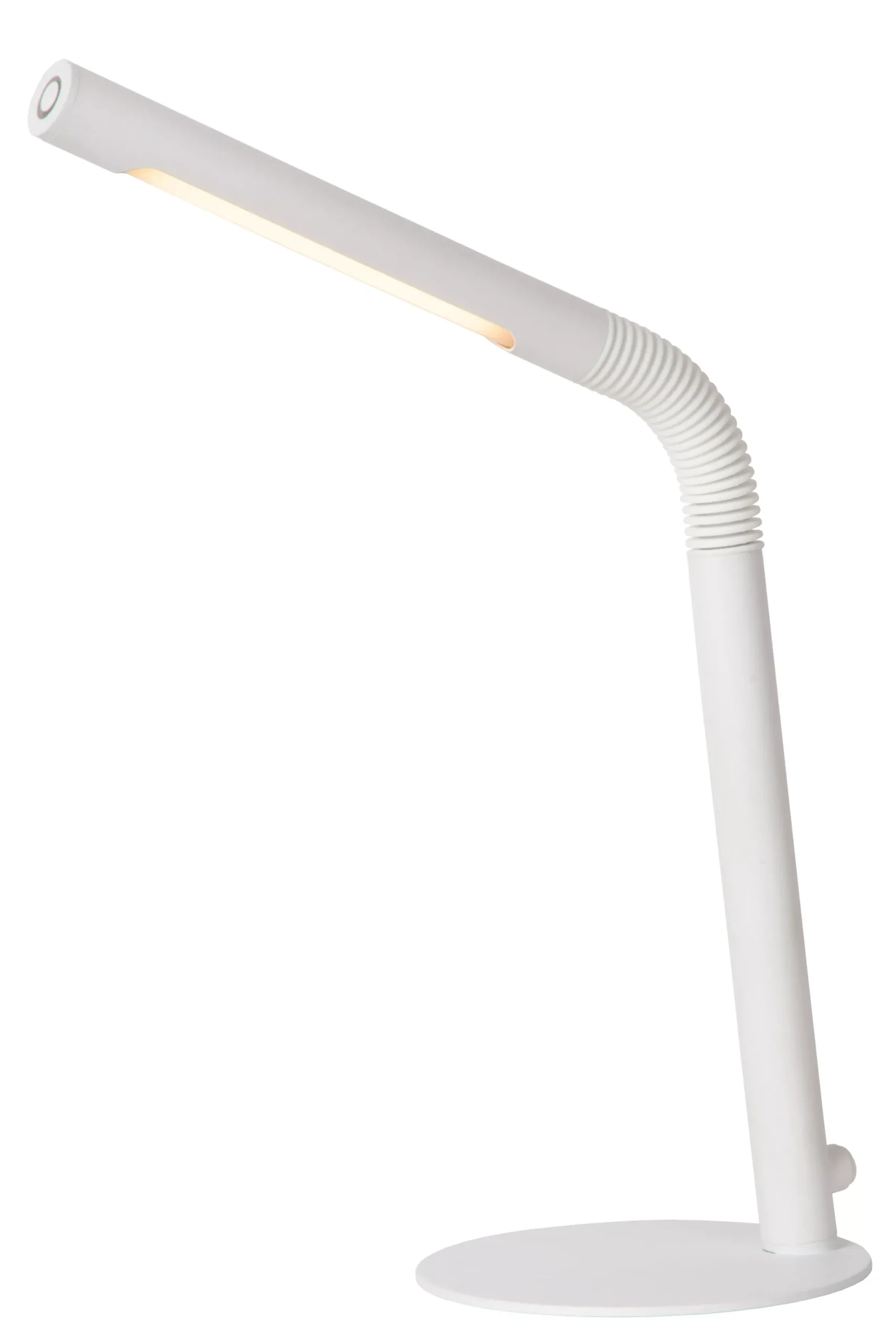 GILLY - Oplaadbare Bureaulamp - Accu/Batterij - LED Dimb. - 1x3W 2700K - Wit*Lucide Cheap