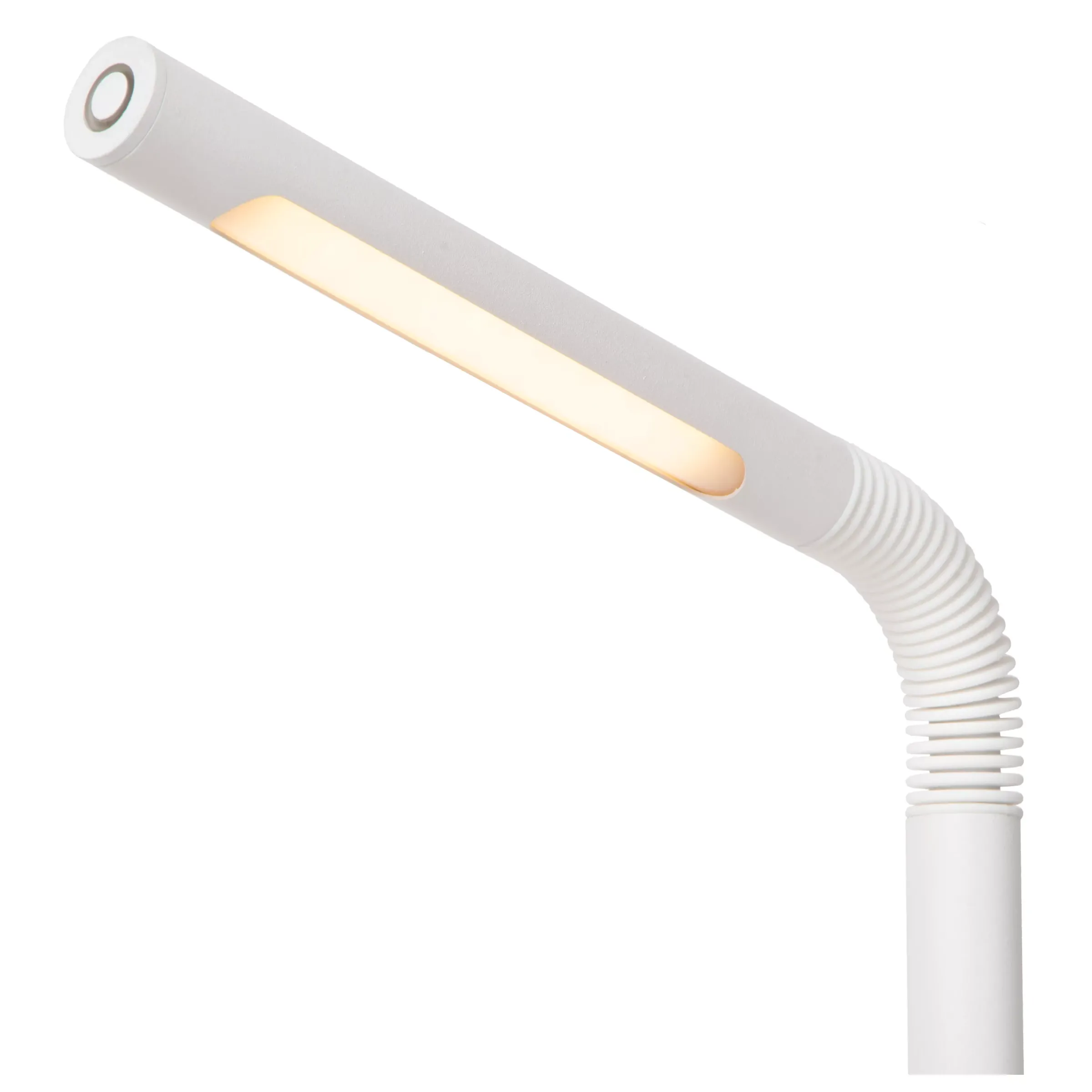 GILLY - Oplaadbare Bureaulamp - Accu/Batterij - LED Dimb. - 1x3W 2700K - Wit*Lucide Cheap