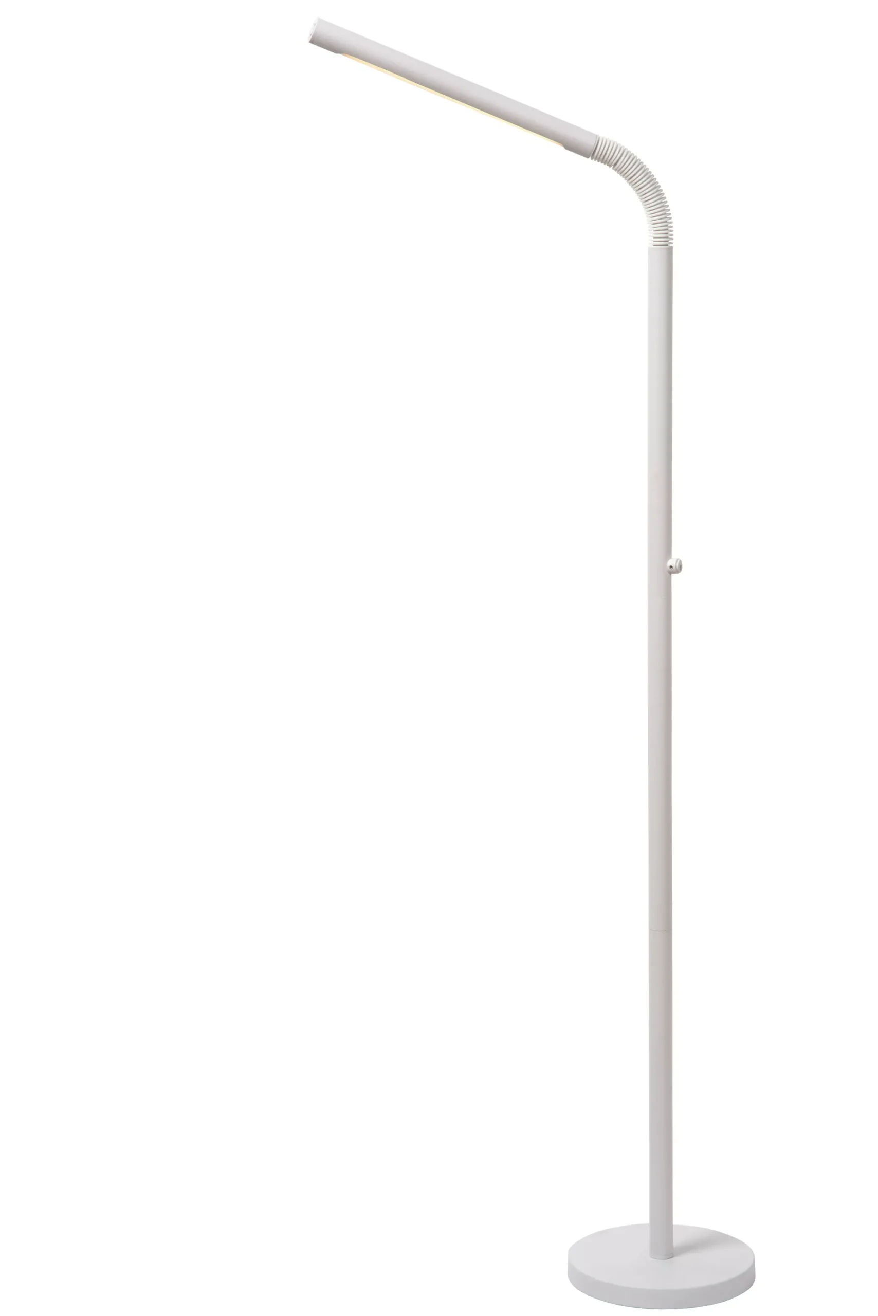 GILLY - Oplaadbare Leeslamp - Accu/Batterij - LED Dimb. - 1x6W 2700K - Wit*Lucide Clearance