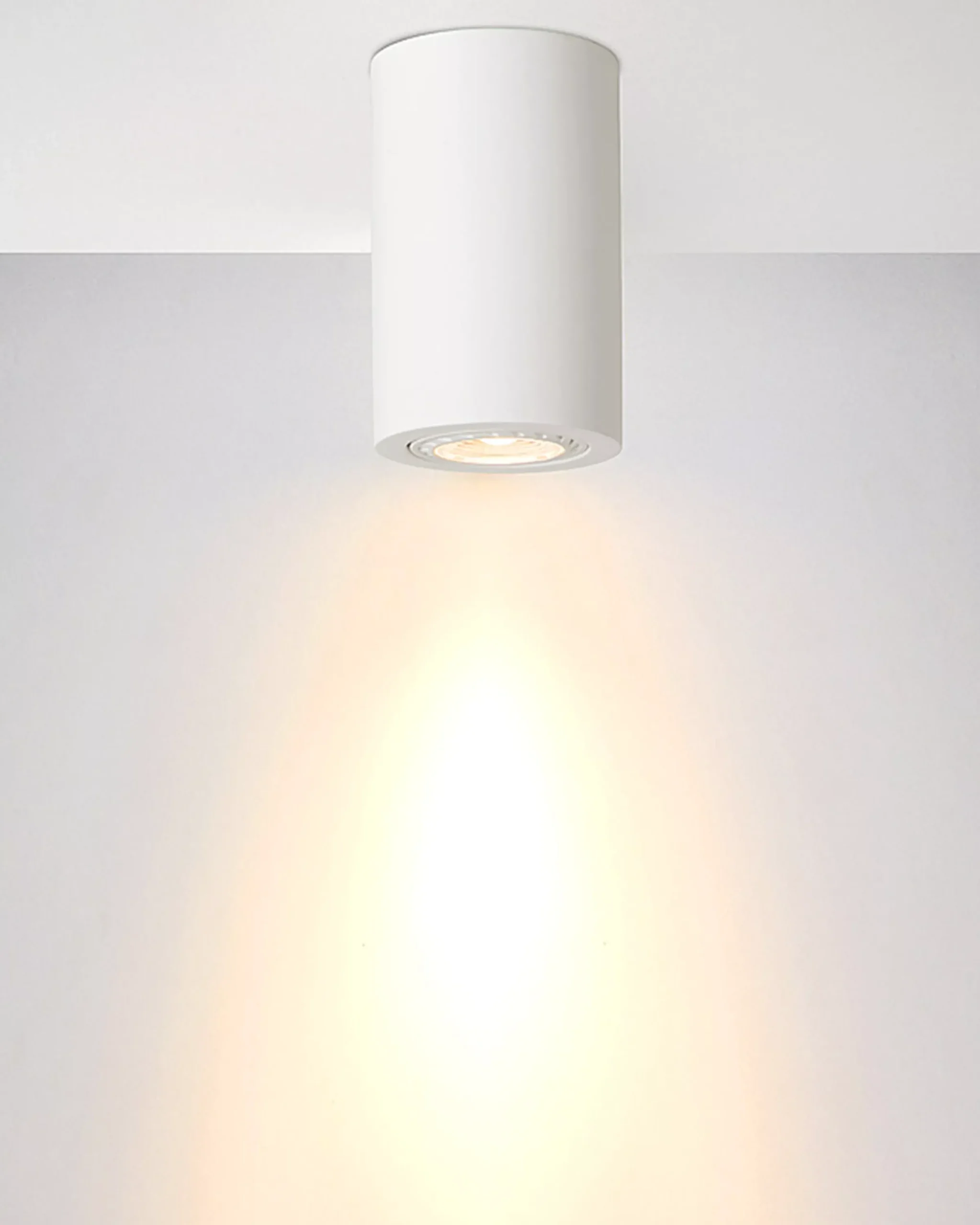 GIPSY - Plafondspot - Ø 7 cm - 1xGU10 - Wit*Lucide Store