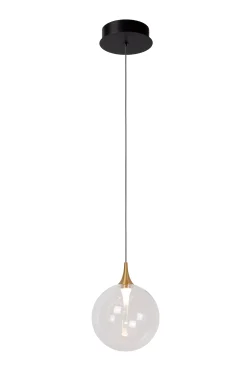 GISELA - Hanglamp - Ø 16 cm - LED - 1x5W 2700K - Transparant*Lucide Sale