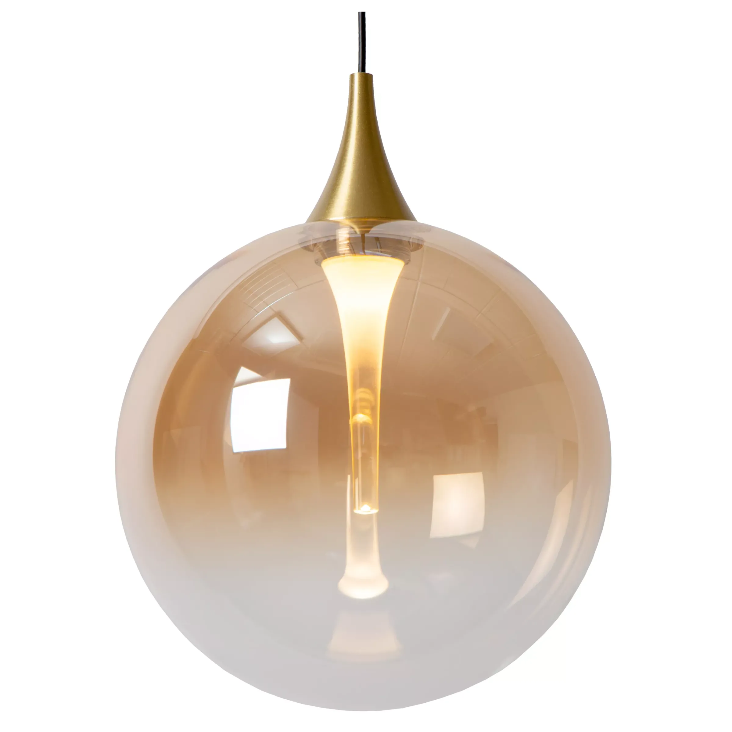GISELA - Hanglamp - Ø 36 cm - LED Dimb. - 3x4,3W 2700K - Amber*Lucide Discount