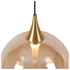 GISELA - Hanglamp - Ø 48 cm - LED Dimb. - 5x3,8W 2700K - Amber*Lucide Shop