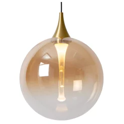 GISELA - Hanglamp - Ø 48 cm - LED Dimb. - 5x3,8W 2700K - Amber*Lucide Shop