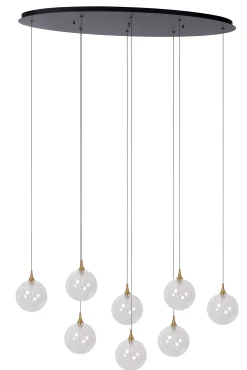 GISELA - Hanglamp - LED Dimb. - 8x3,9W 2700K - Transparant*Lucide Discount
