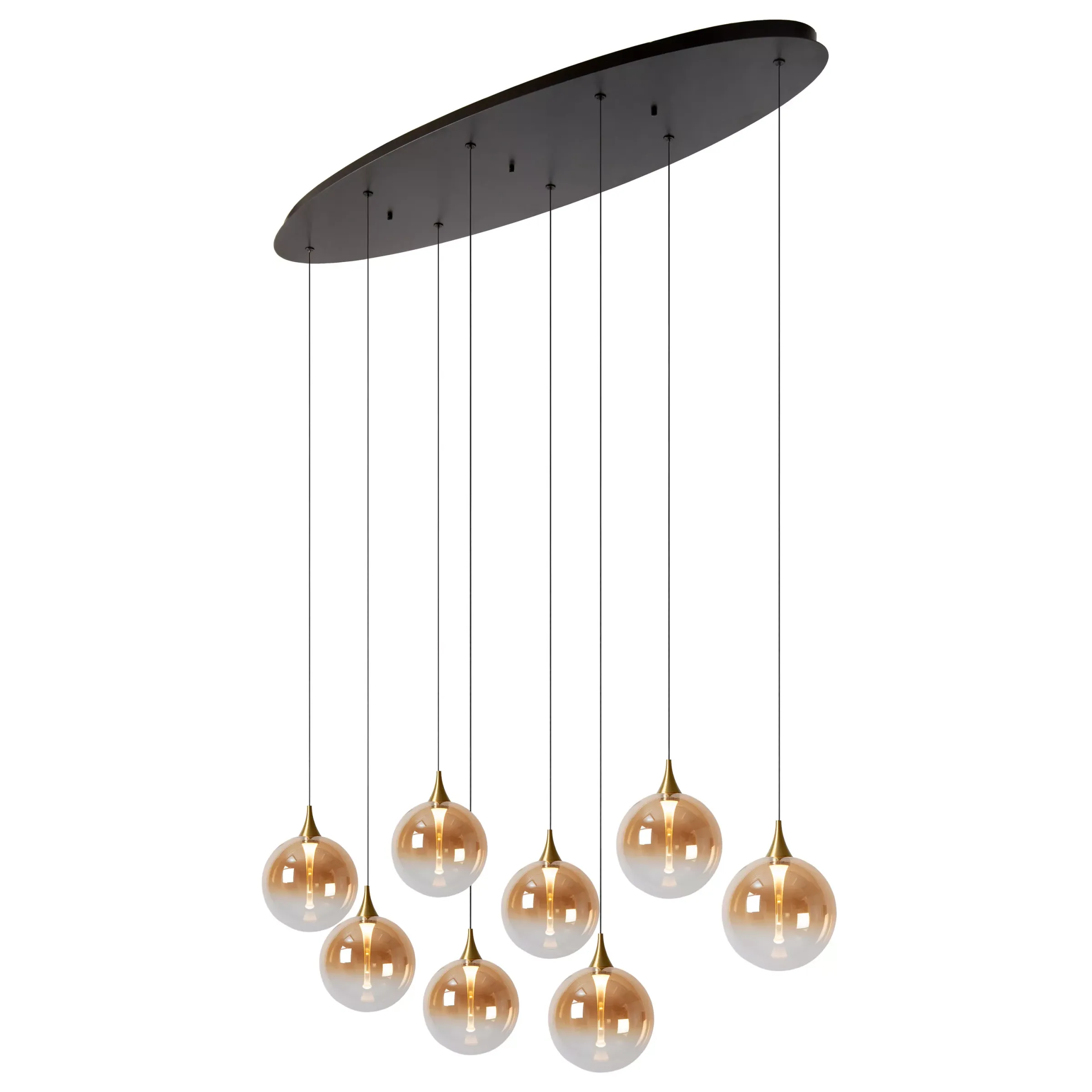 GISELA - Hanglamp - LED Dimb. - 8x3,9W 2700K - Amber*Lucide Cheap