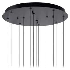 GISELA - Hanglamp - Ø 61 cm - LED Dimb. - 12x3,5W 2700K - Transparant*Lucide Hot