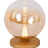 GISELA - Tafellamp - Ø 16 cm - LED Dimb. - 1x5W 2700K - Amber*Lucide Clearance