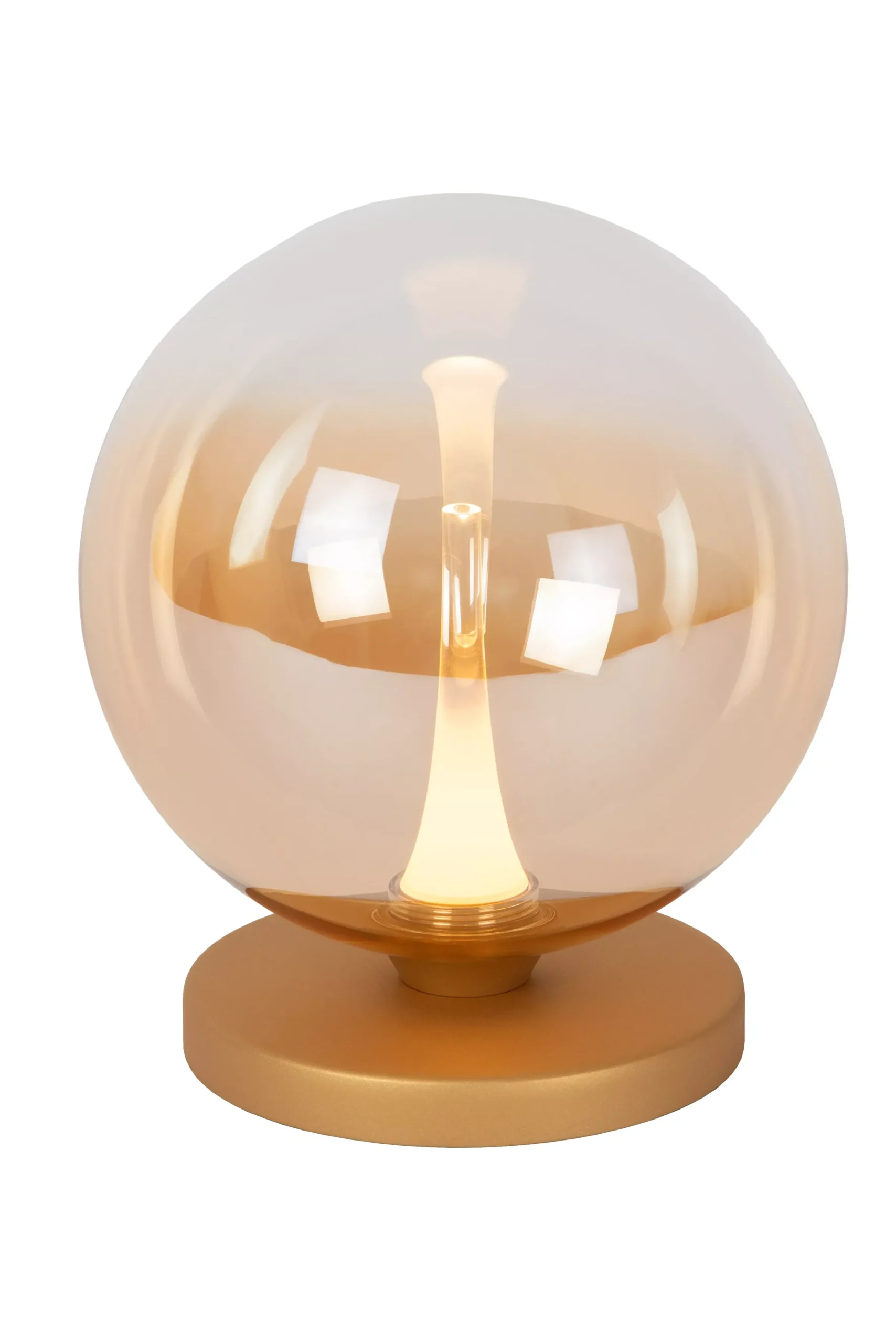 GISELA - Tafellamp - Ø 16 cm - LED Dimb. - 1x5W 2700K - Amber*Lucide Clearance