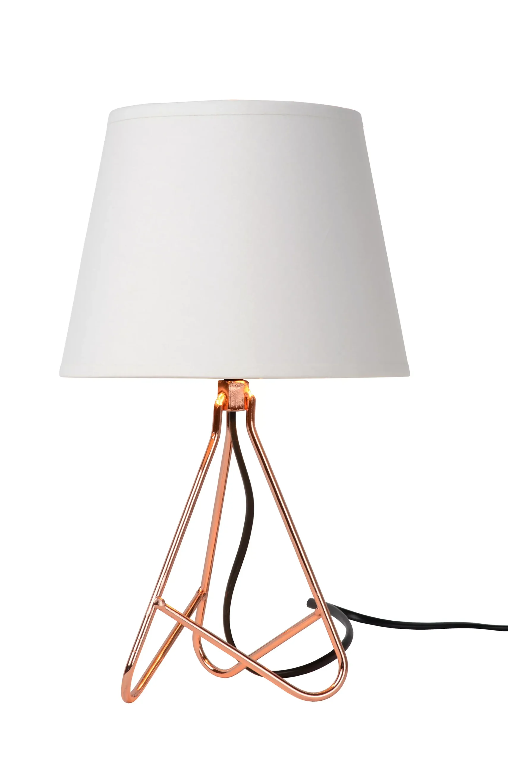 GITTA - Tafellamp - Ø 17 cm - 1xE14 - Koper*Lucide Fashion