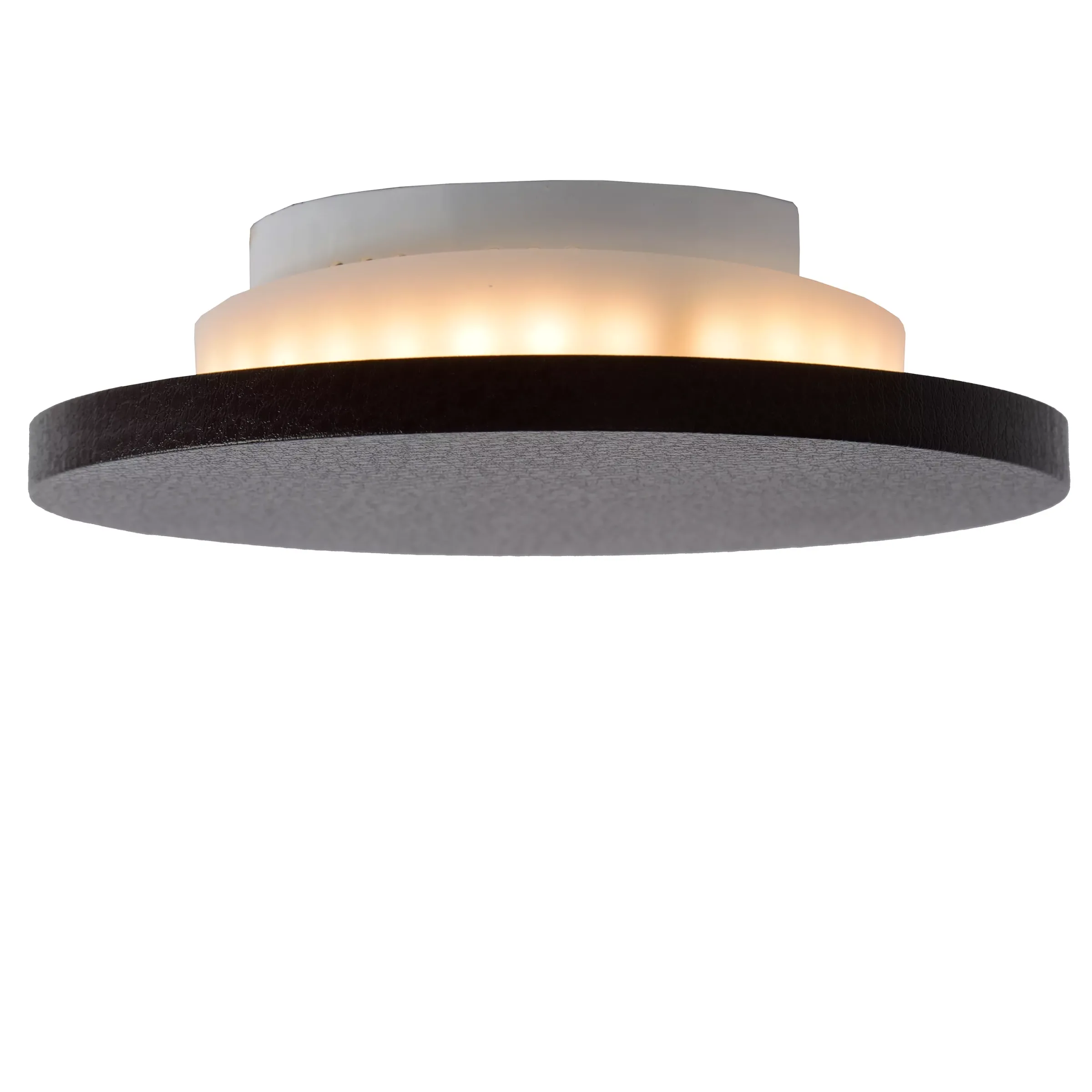 GLIMPSE - Wandlamp - Ø 14 cm - LED - 1x5W 2700K - Bruin*Lucide Online