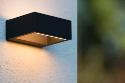 GOA - Wandlamp Binnen/Buiten - LED - 1x10W 3000K - IP54 - Antraciet*Lucide Clearance