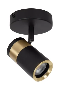 GORIK - Wandspot / Wandlamp - 1xGU10 - Zwart*Lucide Shop