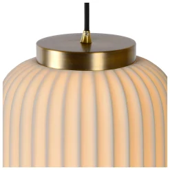 GOSSE - Hanglamp - Ø 19,5 cm - 1xE27 - Wit*Lucide Fashion