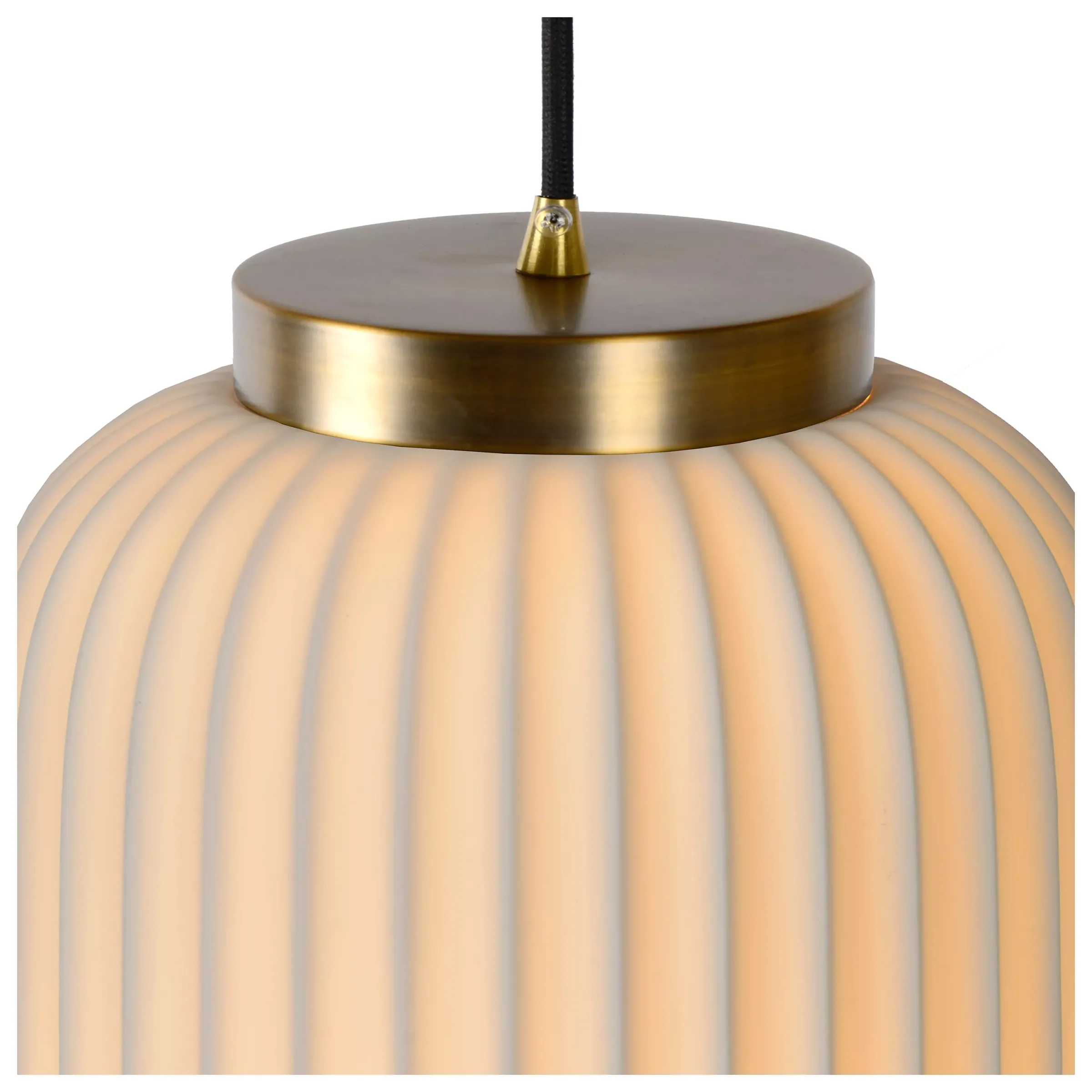 GOSSE - Hanglamp - Ø 19,5 cm - 1xE27 - Wit*Lucide Fashion